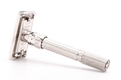 1961 G4 Gillette Slim Adjustable Safety Razor | Rhodium Revamp
