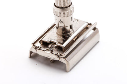 1964 Gillette Slim Adjustable Double Edge Safety Razor Original Case | J3