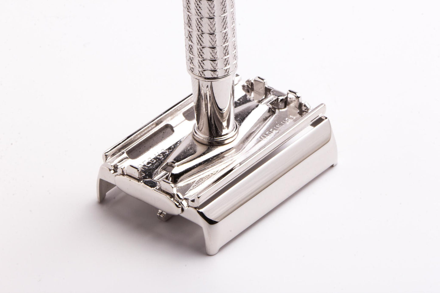 1964 J3 Gillette Flare Tip DE Super Speed Safety Razor | Rhodium Revamp