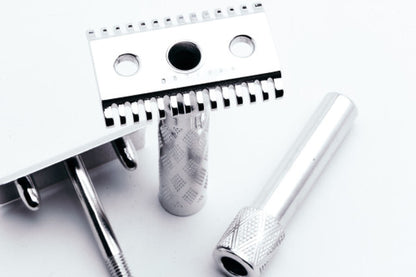 1921 Gillette New Improved Standard DE Safety Razor  | Rhodium Revamp