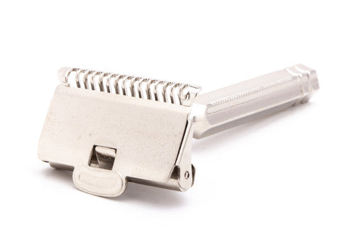 1930's Ever-Ready Single Edge Safety Razor  | Factory Nickel Revamp