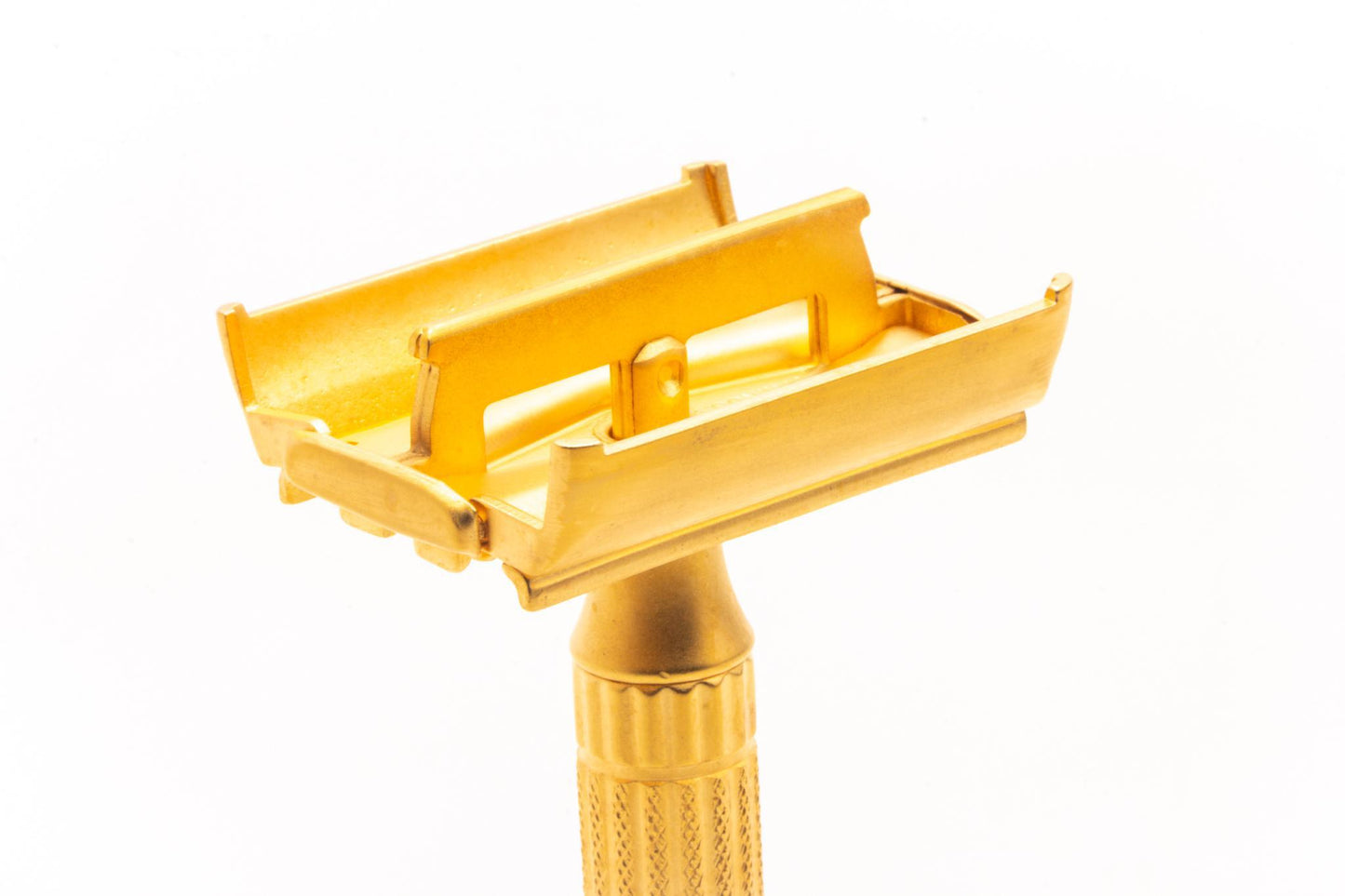 1951 W1 Gillette Aristocrat Double Edge Safety Razor | Matte Gold