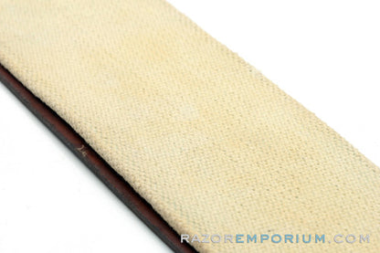 Red Imp Genuine Made in USA Straight Razor Strop & Canvas