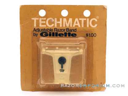 Gillette Techmatic Adjustable Band (5) - New Old Stock (NOS)