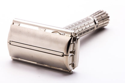 1959 E1 Gillette Flare Tip DE Super Speed Safety Razor | Original Condition