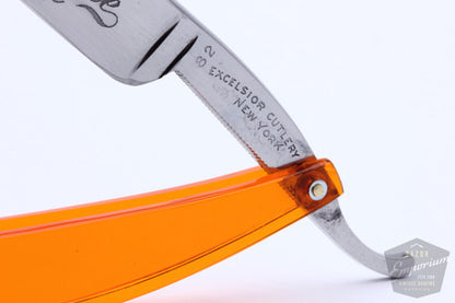 6/8" Excelsior Cutlery | 82 Custom Orange Scales | New York, USA