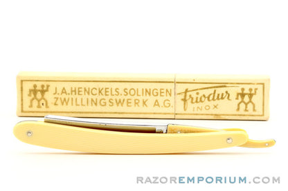 9/16" J.A. Henckels #1078 Straight Razor w/ Case | Solingen, Germany