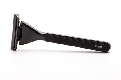 Supply | The Single Edge Max Jet Black Safety Razor - Pre Owned