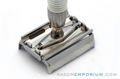 1960's Gillette Slim Twist Safety Razor Made in England