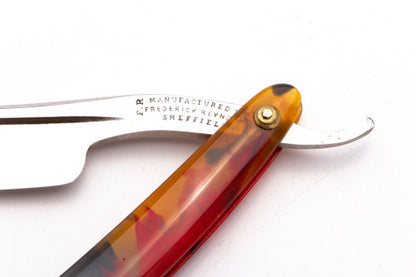 6/8"  Frederick Reynolds Straight Razor Custom Scales | Sheffield, England