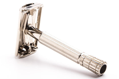 1958 D3 Gillette TV Special Super Speed Safety Razor Set| Factory Nickel Revamp