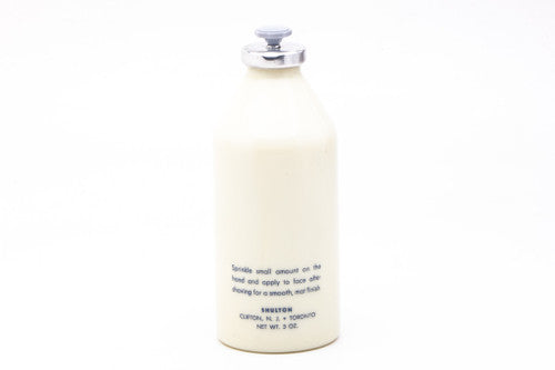 Vintage Old Spice After Shave Talcum Powder Jar With Original Talc
