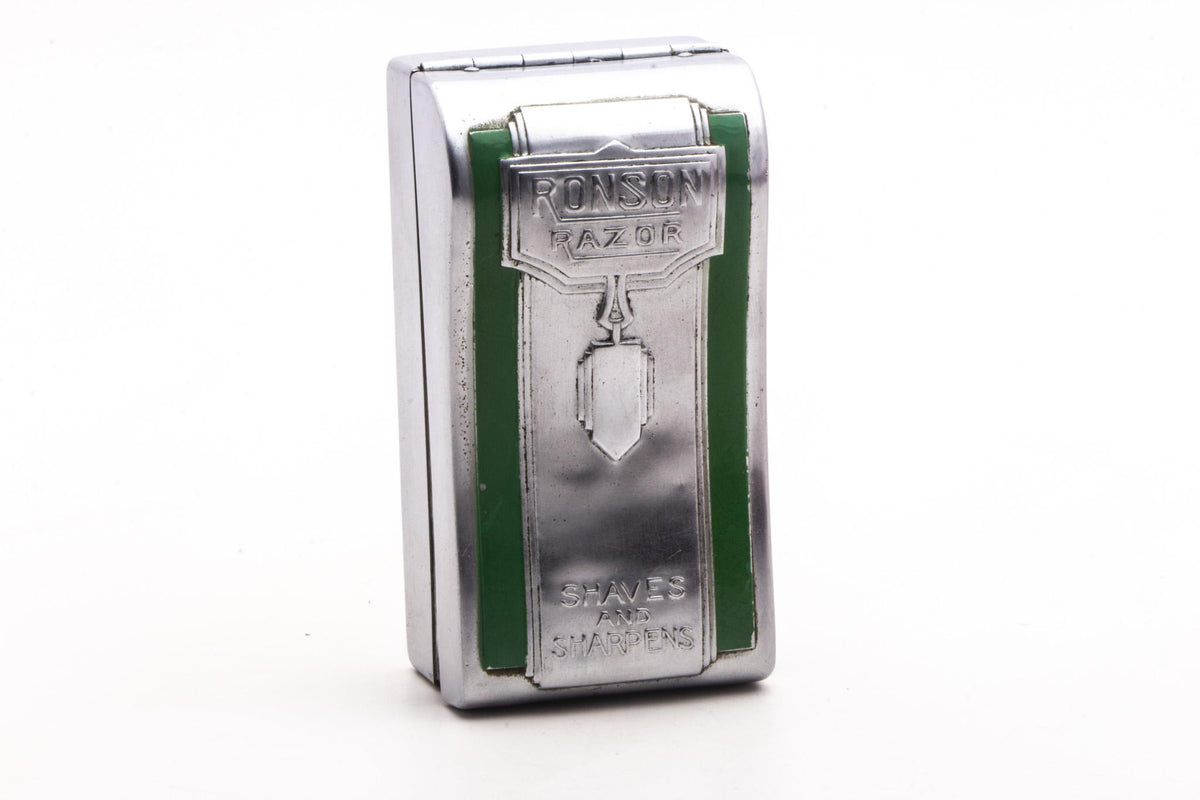 Ronson Razor 1930's Ronson Self Sharpening Double Edge Razor Set | Original Conditi ...