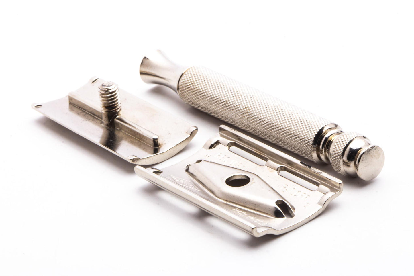 1962 H2 Gillette Ball End Tech Safety Razor | Original Condition
