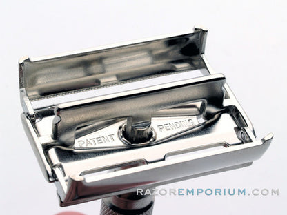 1950's Gillette English Rocket HD Safety Razor | Made in England | Factory Nickel Revamp