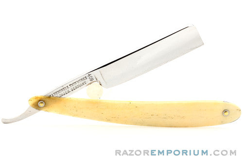 9/16" J.A. Henckels #409 "Maximum" Straight Razor w/ Case | Solingen, Germany