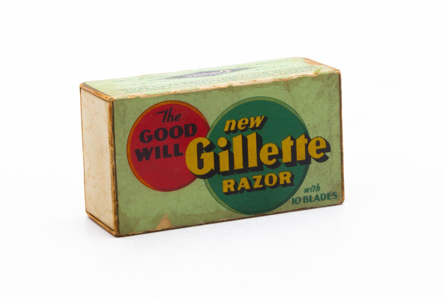 1930's Gillette Goodwill Double Edge Razor with Original Box | Original Condition