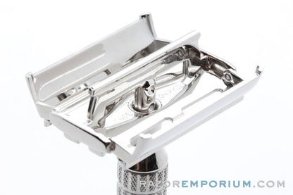 1955 A2 Gillette President Safety Razor | Factory Nickel Revamp