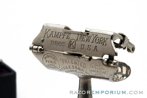 1920's Star Kampfe Brothers Single Edge Safety Razor 1912 Style w/ Ori ...