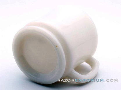 Vintage White Shave Mug