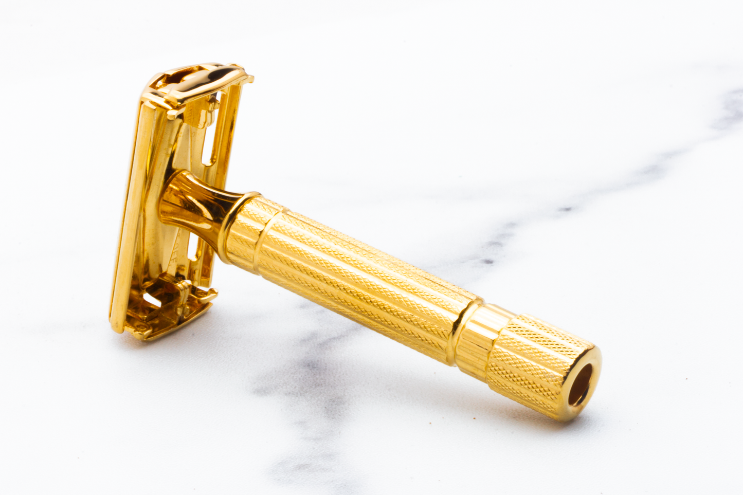 1940's Gillette Gold Regent Tech Double Edge Safety Razor Set | 24K Gold Revamp
