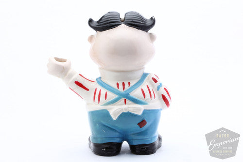 Looie Porcelain Blade Safe + Razor Holder