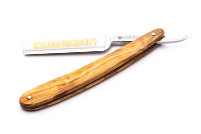 5/8" Dovo 'INOX' Olive Wood Straight Razor | Used