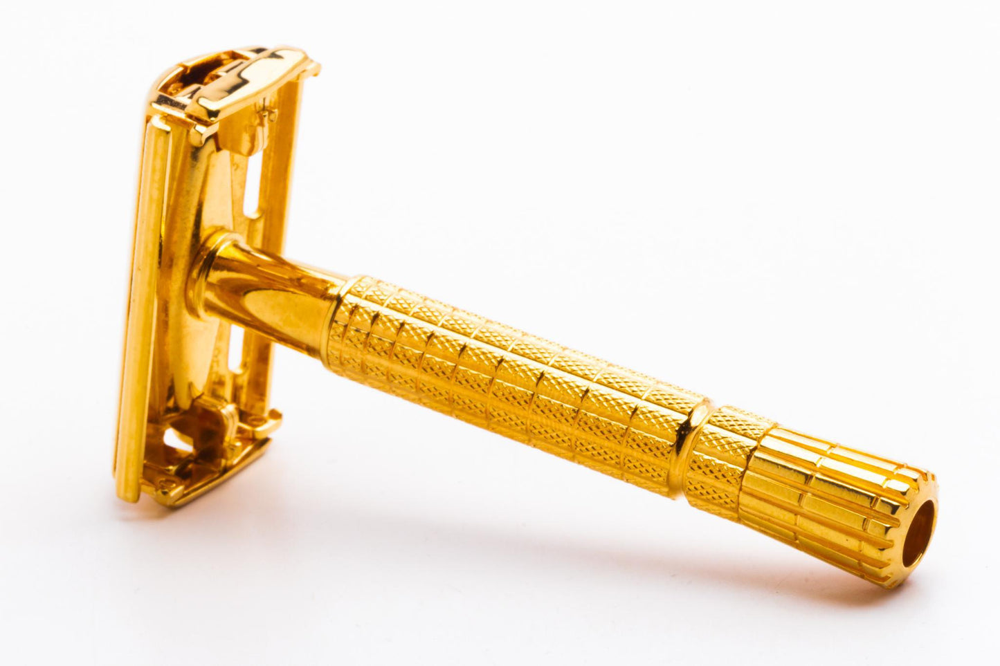 1957 C1 Gillette Flare Tip Regular Super Speed Safety Razor | 24k Gold Revamp