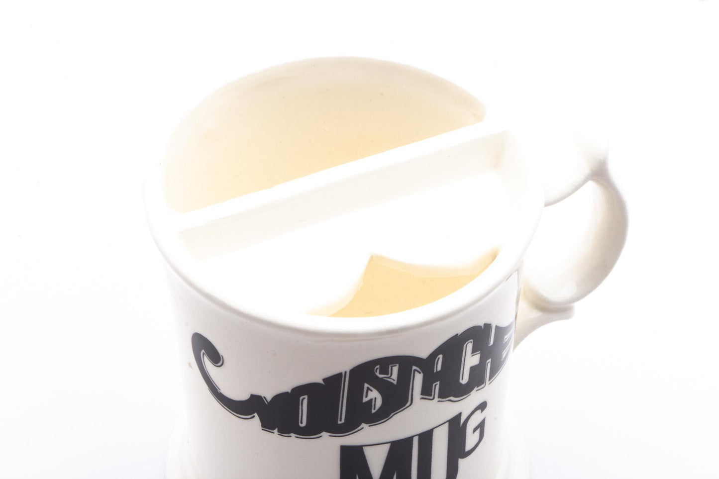 Vintage Mustache Saver Shaving Mug