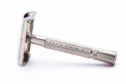 1963 Gillette Regular Flare Tip DE Super Speed Factory Nickel Revamp