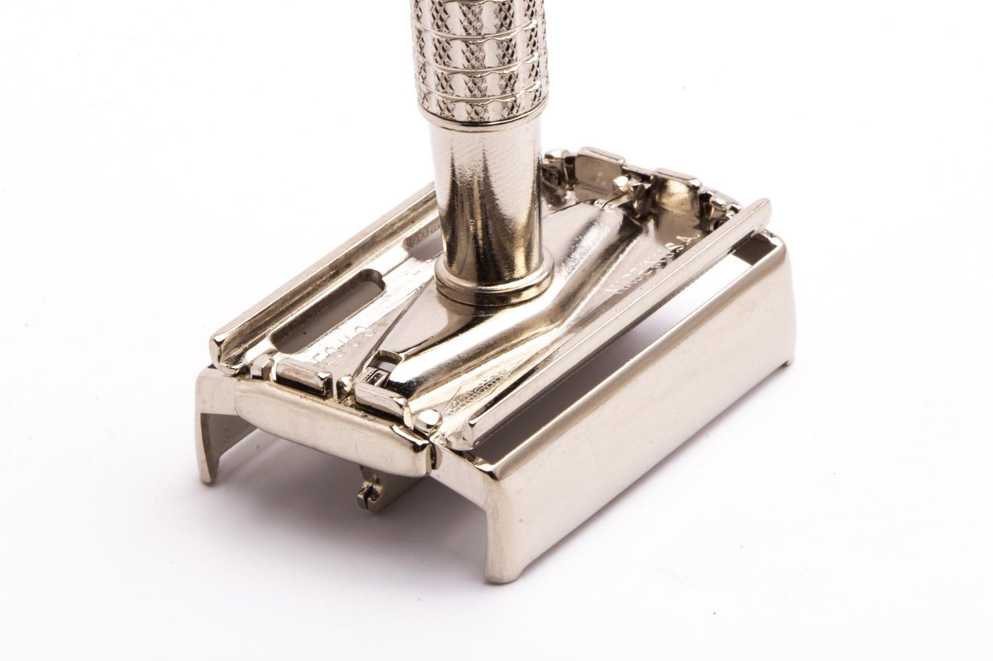 1954 Z3 Gillette Flare Tip TTO Super Speed Double Edge Safety Razor | Factory Nickel Revamp