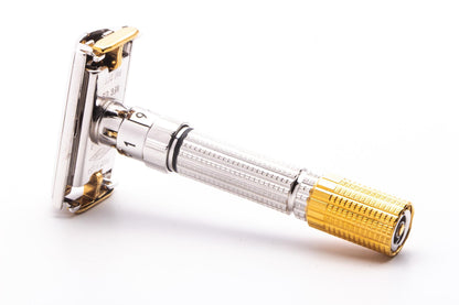 1958 D3 Gillette Executive Fatboy Adjustable Double Edge Safety Razor | Prospector Edition