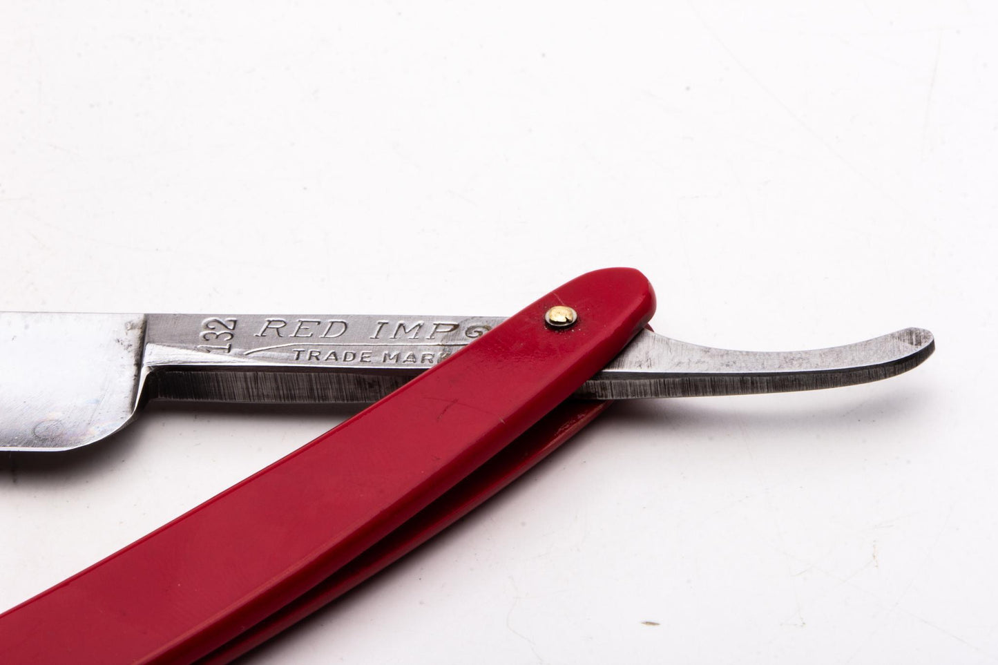 5/8" #132 Red Imp Case Vintage Restored Straight Razor