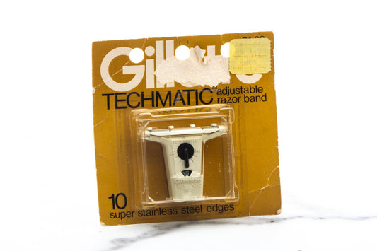 Gillette Techmatic Adjustable Band (10) - New Old Stock (NOS)