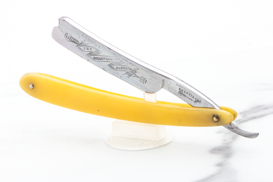 5/8" Vintage Restored Wade & Butcher Straight Razor With Original Scales