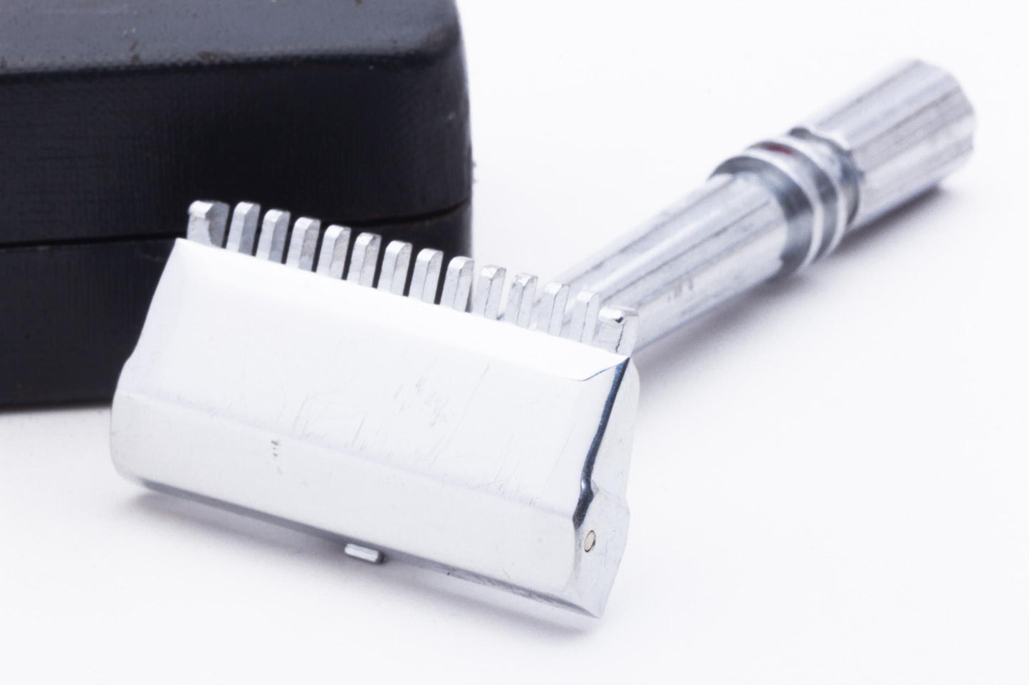 1940's Gem Micromatic "Bullet Tip" Single Edge Safety Razor Set | Original Condition