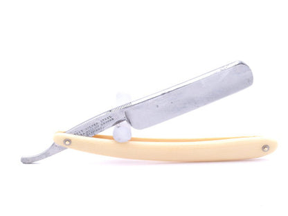 11/16" Best Silver Steel "Crown Eagle" Straight Razor | Solingen, Germany