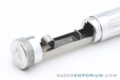 1926 -1927 Schick Type A Gold Repeating Injector Razor