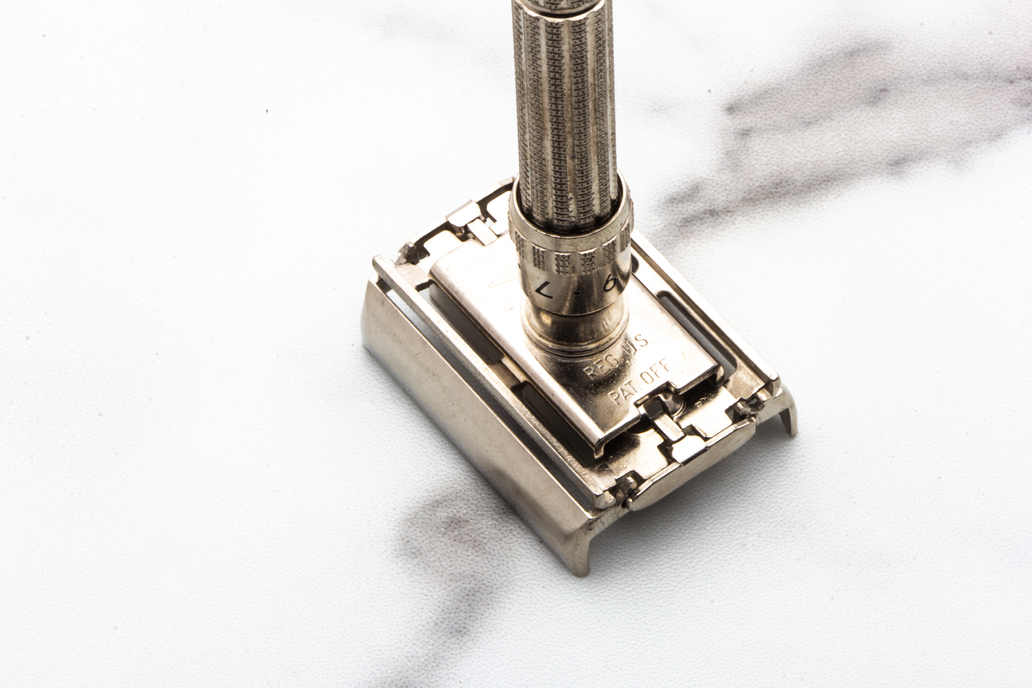 1964 J1 Gillette Slim Adjustable Double Edge Safety Razor | Original Condition