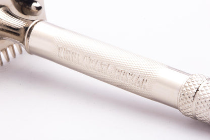 1930's Vintage Tabula Rasa-Huszar Open Comb Double Edge Safety Razor | Original Condition