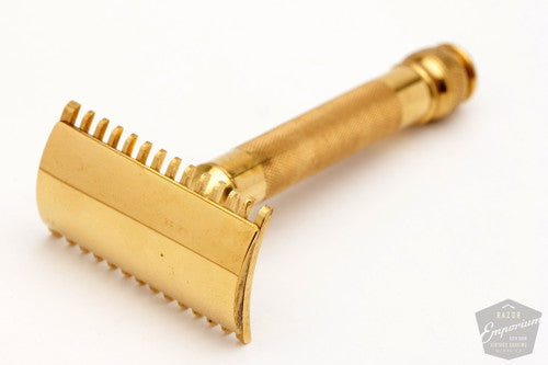 1920's Gillette Ball End Old Type Hotel Fort Shelby Razor Set