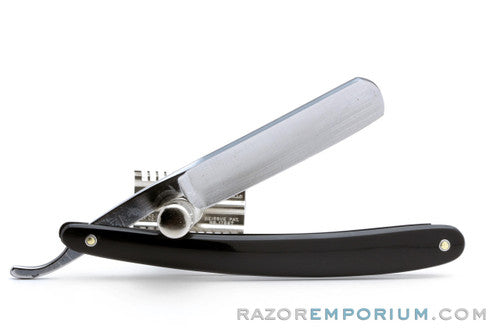 5/8" Timor Blue Steel 150 by Giesen & Forsthoff Straight Razor Shave Ready