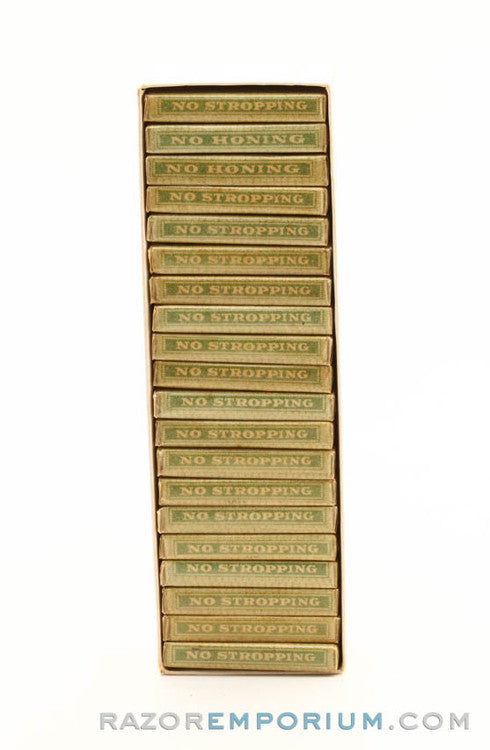 Gillette Old Type Double Edge (5) - New Old Stock (NOS) Razor Blades