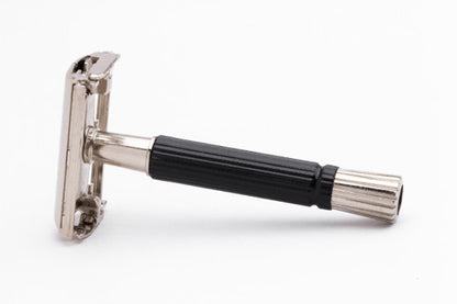 1972 Gillette Black Handle DE Super Speed Safety Razor  S2