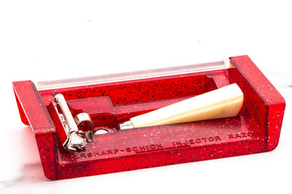 1950s Eversharp-Schick  Single Edge Injector Razor Set With Cream Handle | Original Condition