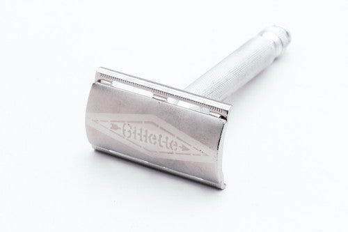 1955 Gillette Ball End Tech Safety Razor - Cabalgata Razor