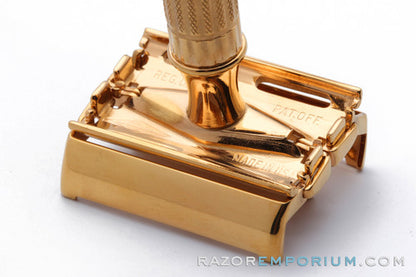 1940's Gillette Regent Tech Double Edge | 24K Gold Revamp
