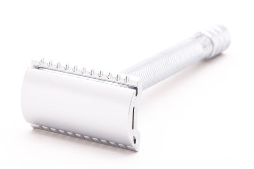 Merkur 23C - Long-Handle Closed Comb Double Edge Safety Razor