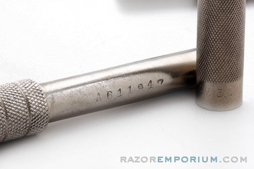 1908 1916 Gillette Single Ring Old Type DE Safety Razor | Factory Nickel Revamp