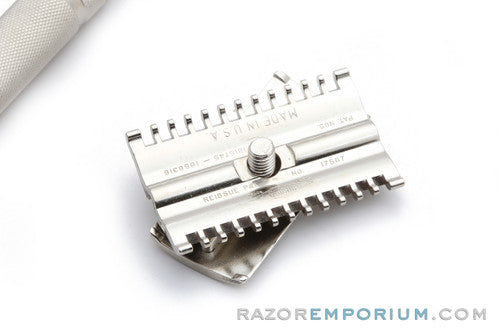 1930's Gillette NEW Short Comb Safety Razor | Factory Nickel Revamp